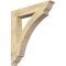 Ekena Millwork Thorton Traditional Rough Sawn Bracket, Douglas Fir, 6"W x 38"D x 42"H BKT06X38X42THR01RDF - alternate 1